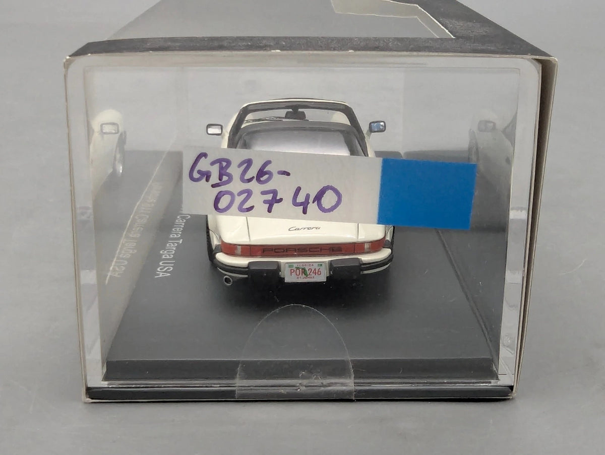 Modellautos 1:43 Neo Scale Models 43246 Porsche 911 Carrera Targa USA Weiß OVP
