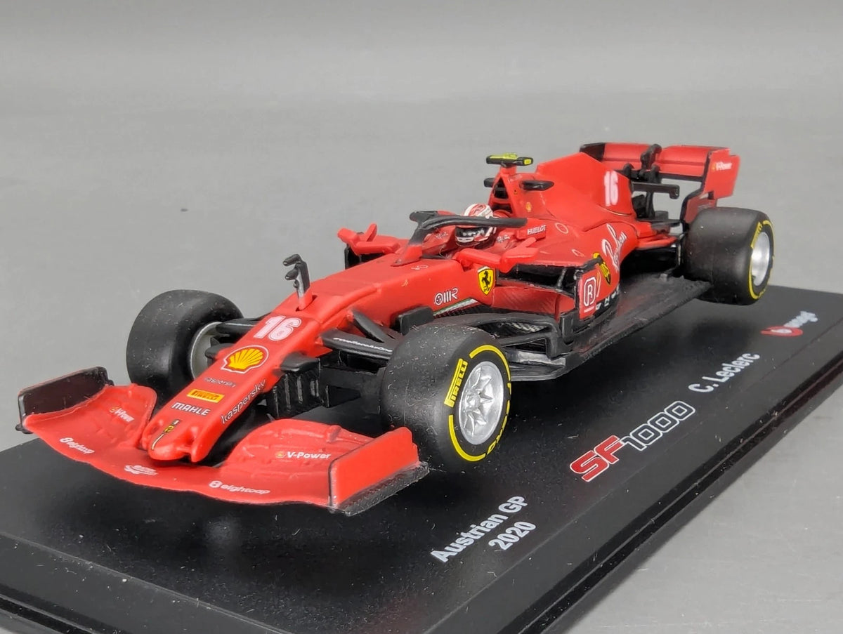 Modellautos 1:43 Bburago Ferrari SF1000 Austian GP 2020 #16 C. Leclerc mit OVP