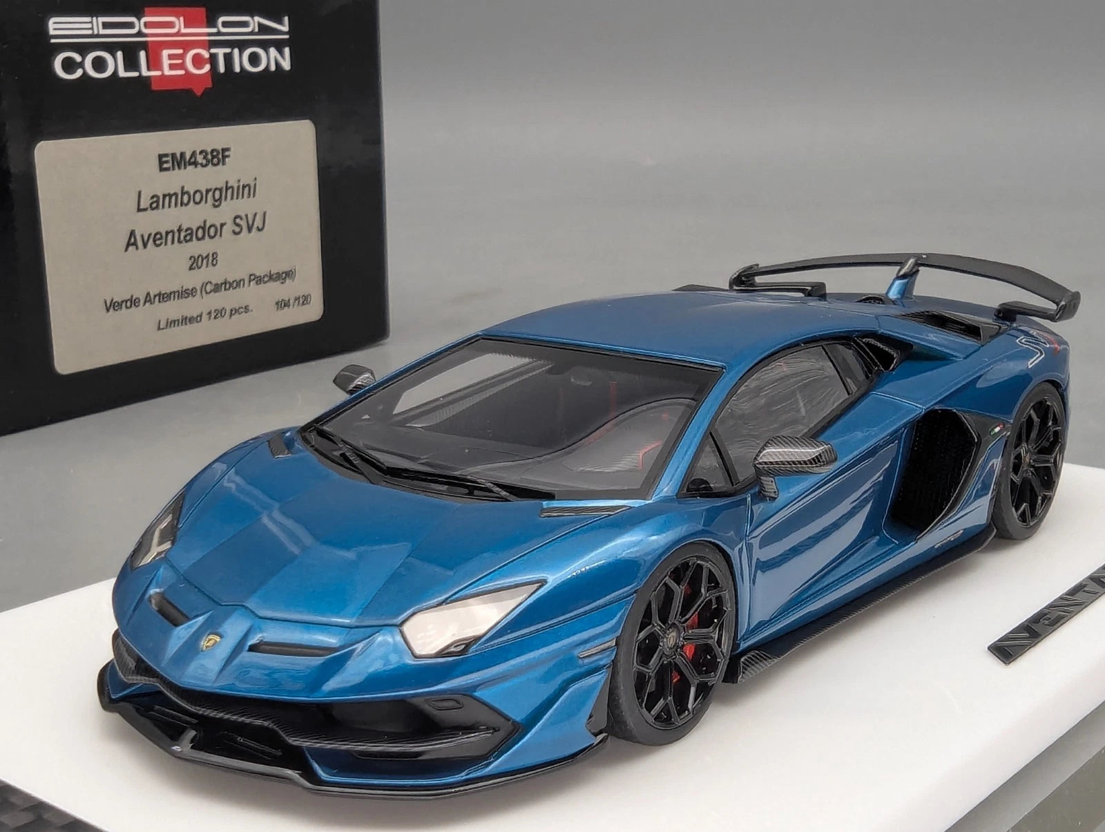 Eidolon Make Up 1:43 Lamborghini Aventador SVJ 2018 Limited 104/120 Verde A. OVP