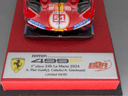 Modellautos 1:43 BBR  Concept43 Ferrari 499P 24h Le Mans 2024 Ltd 04/20 #51 OVP