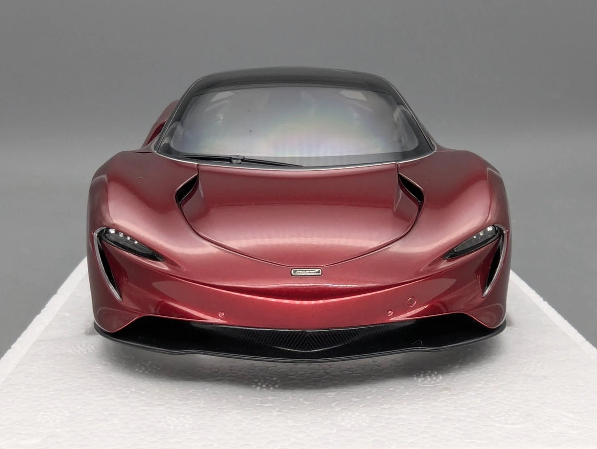 Modellautos 1:18 AUTOart 76087 McLaren Speedtail Volcano Red mit OVP