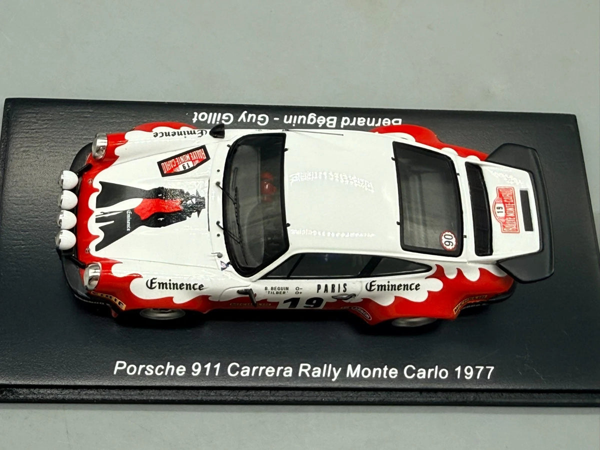 Modellautos 1:43 Spark Porsche 911 Carrera Rally Monte Carlo 1977 + OVP