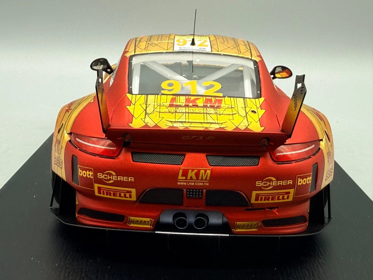 Modellautos 1:18 Spark Porsche 911 GT3 R Fia GT World Cup Macau 2018 mit OVP