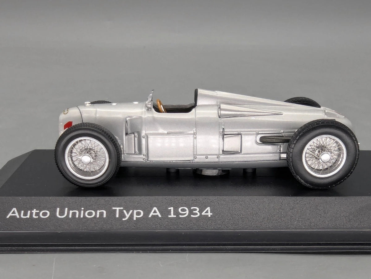 Modellautos 1:43 Minichamps Auto Union Typ A WINNER 1934 #1 H. Stuck Dealer OVP