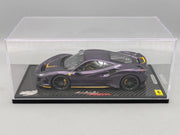 Modellautos 1:18 BBR Ferrari 488 Pista 2018 Violet Ltd 03/05 Stck in OVP