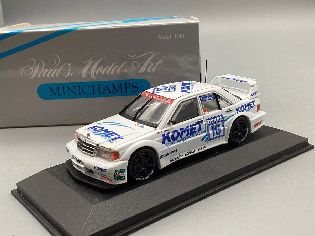 Modellautos 1:43 Minichamps Mercedes 190 Evo 2 DTM 1993 #16 in OVP