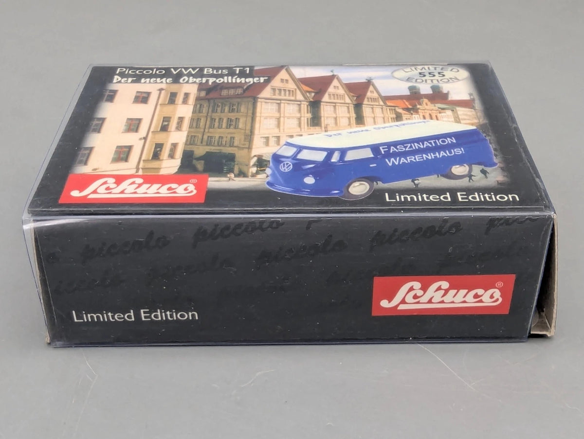 Modellautos 1:90 Schuco Piccolo Volkswagen VW Bus T1 Der neue Oberpollinger OVP
