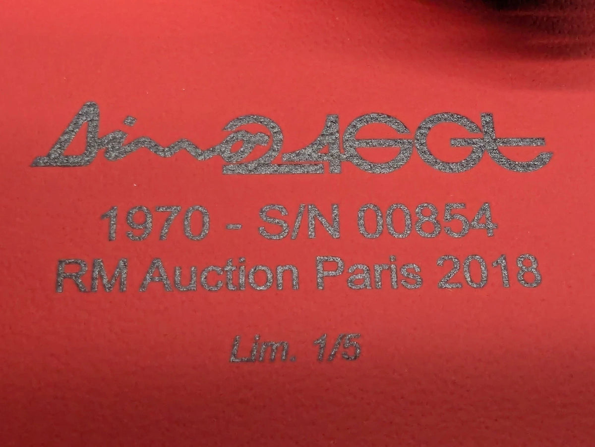 Modellautos 1:43 BBR Ferrari 246 GT Dino 1970 Auction Paris 2018 01/05 mit OVP