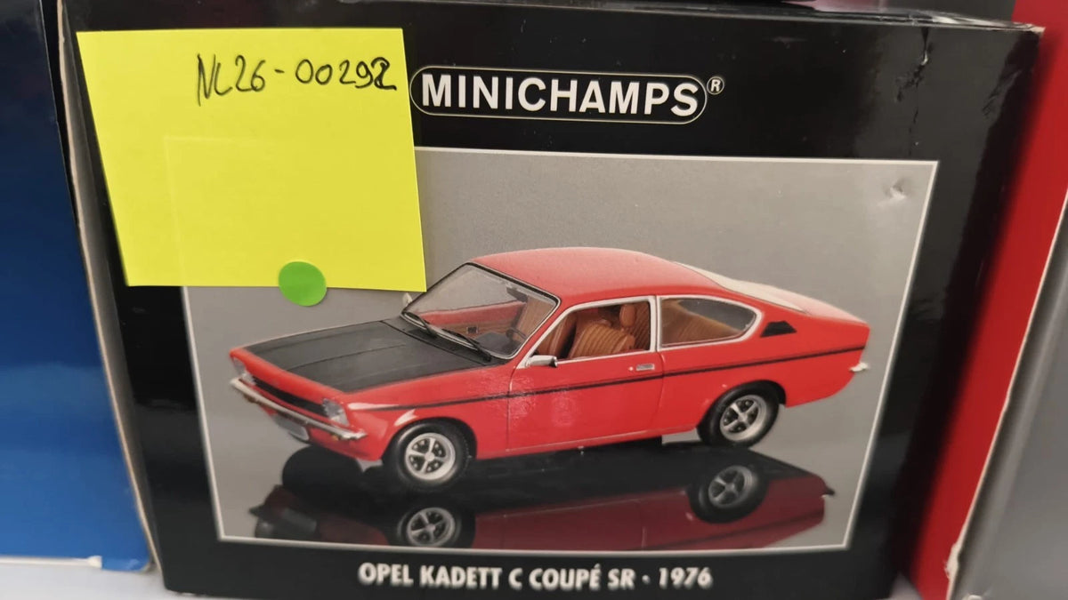 Modellautos 1:18 Minichamps Opel Kadett C Coupe SR 1976 mit OVP