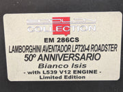 Eidolon Make Up 1:43 Lamborghini Aventador LP720-4 Roadster Engine Set Weiß OVP