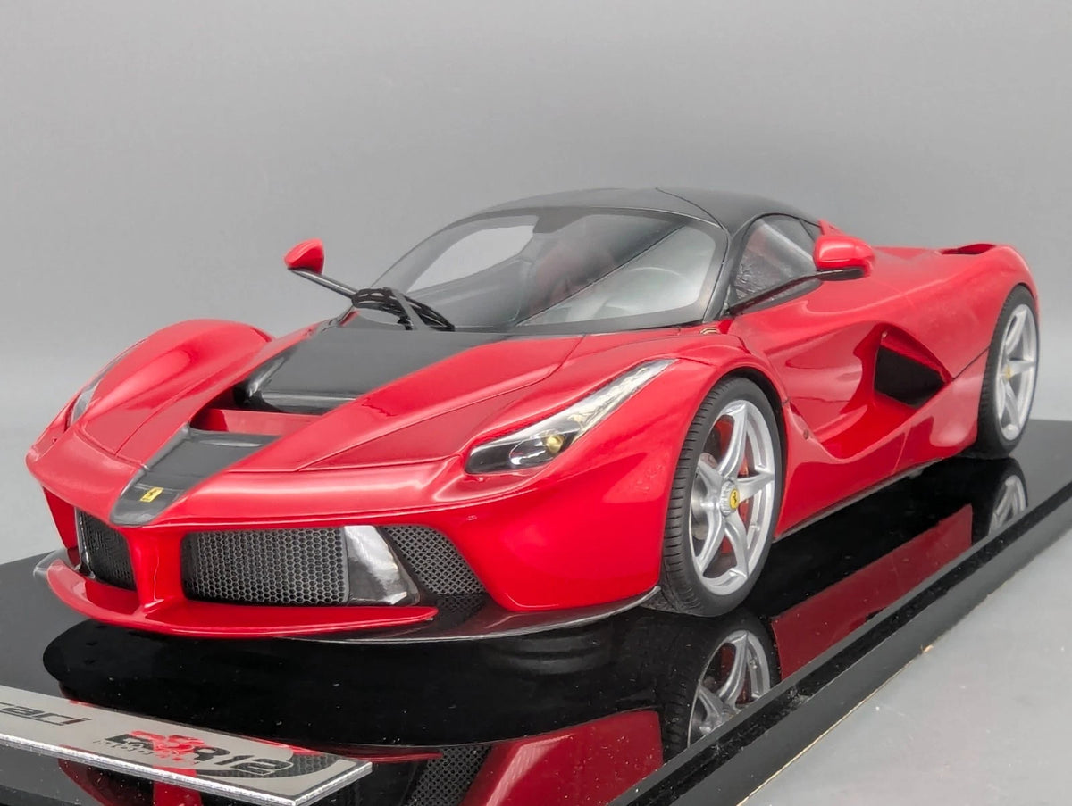 Modellautos 1:12 BBR Ferrari LaFerrari 2013 F1 2008 Met Red Ltd 04/05 Stück OVP