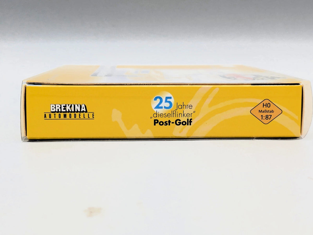 Modellautos 1:87 Brekina VW Der erste Golf-Diesel der Post 2-tlg Set mit OVP
