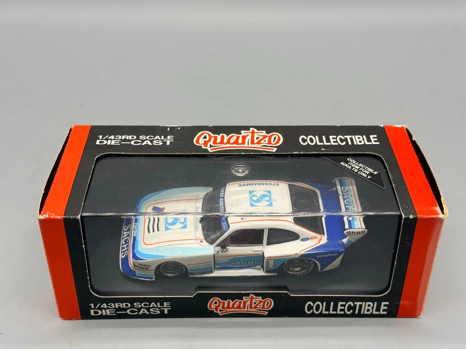 Modellautos 1:43 Quartzo Ford Capri Turbo Zakspeed #1 mit OVP