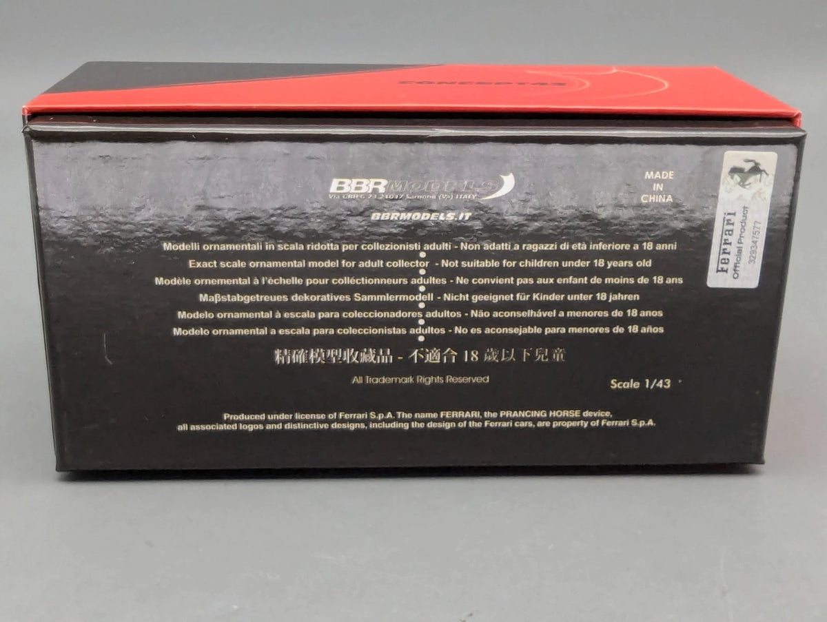 Modellautos 1:43 BBR Concept43 Ferrari Portofino M Spider CLOSED ROOF 75/120 OVP
