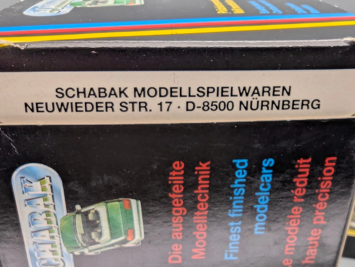 Modellautos 1:24 Schabak BMW 850i Schwarz mit OVP