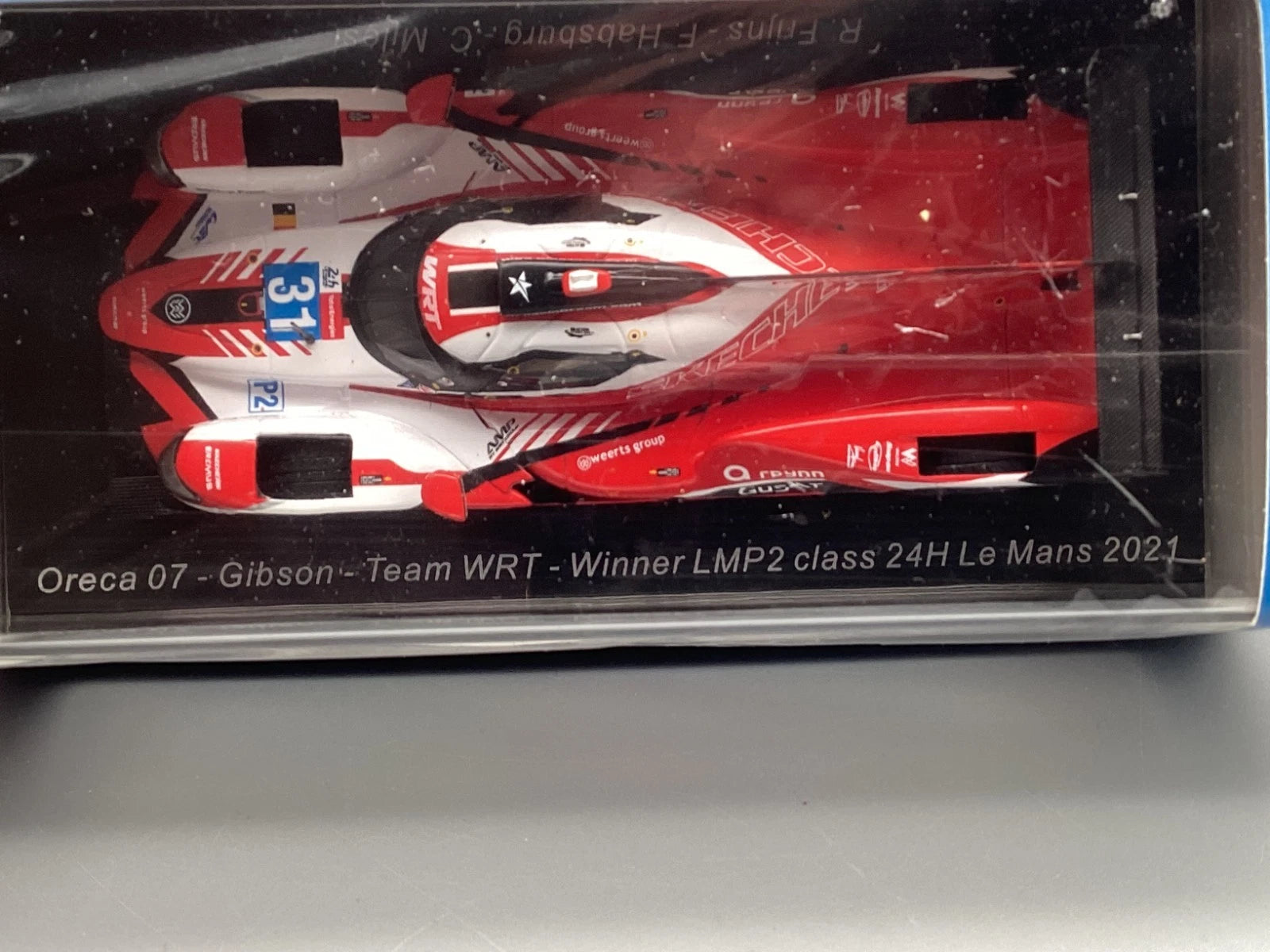 Modellautos 1:43 Spark Oreca 07 Gibson Team WRT LM 2021 #31 OVP ungeöffnet