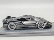 Modellautos 1:43 BBR Ferrari FXX  2006 Black mit Vitrine + OVP