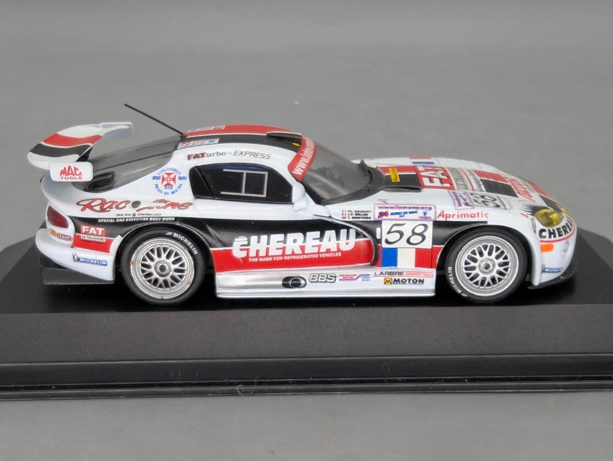 Modellautos 1:43 Minichamps Chrysler  Viper GTS-R 24h Le Mans 2001 #58 OVP
