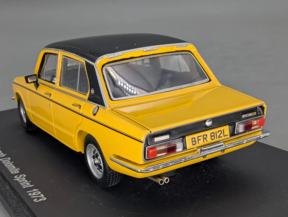 Modellautos 1:43 Spark S0519 Triumph Dolomite Sprint 1973 Gelb mit OVP