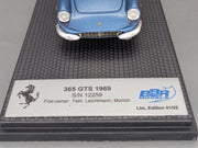 Modellautos 1:43 BBR Ferrari 365 GTS 1969 S/N 12259 First Owner Ltd 01/22 OVP