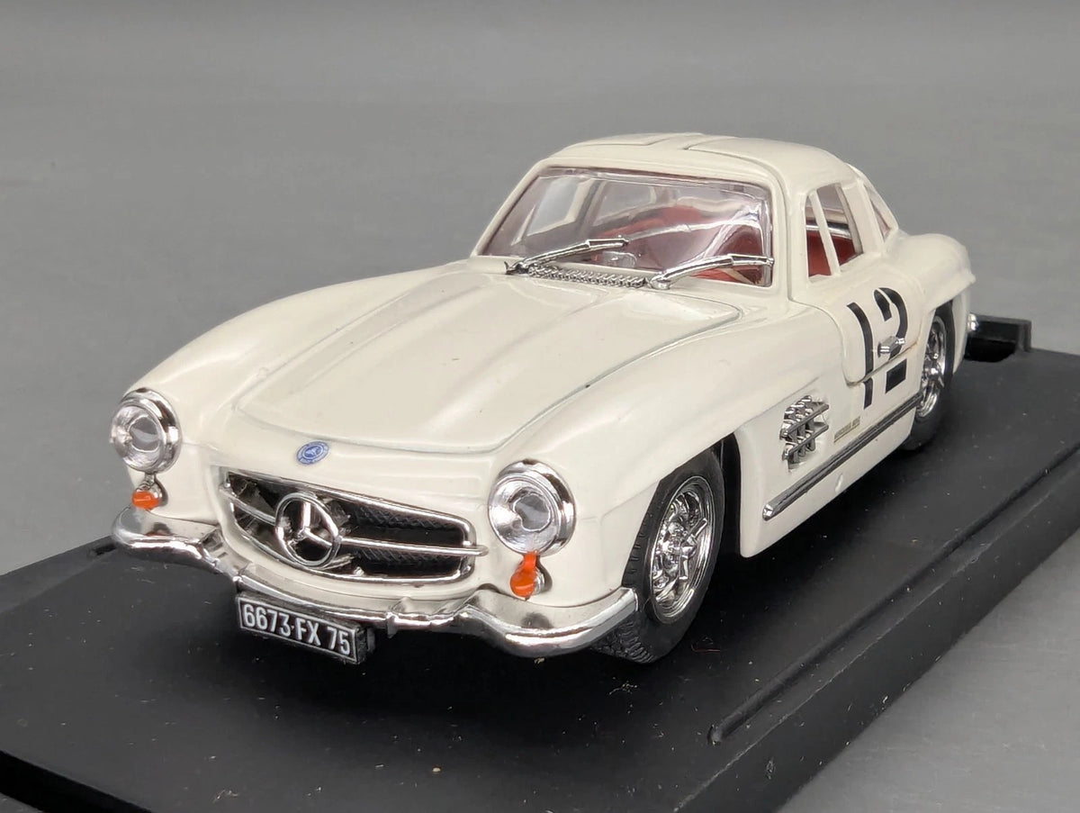 Modellautos 1:43 Bang 7191 Mercedes Benz 300 SL Gullwing 1957 #12 mit OVP