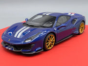 Modellautos 1:43 BBR Ferrari 488 Pista LHD Leirer CH Limited 1/5 Medium Base OVP
