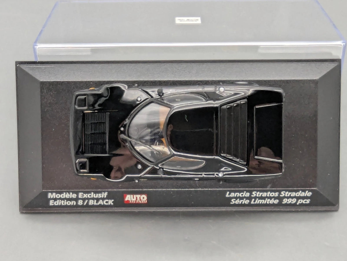Modellautos 1:43 Minichamps Lancia Stratos AUTOhebdo Edition 8 / Black mit OVP