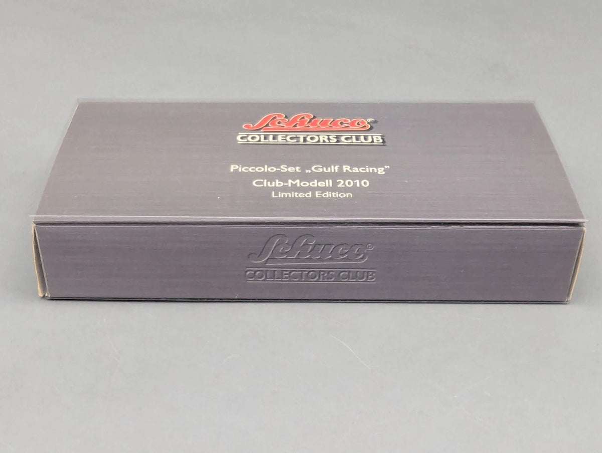 Modellautos 1:90 Schuco Piccolo-Set Gulf Racing VW Käfer und Porsche 914 in OVP