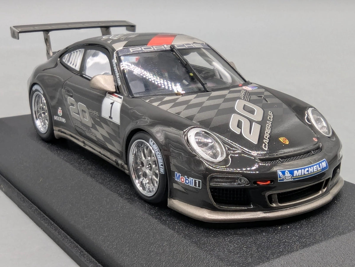 Modellautos 1:43 Minichamps Porsche 911 GT3 Cup 2010 Carrera Cup WAP Dealer OVP
