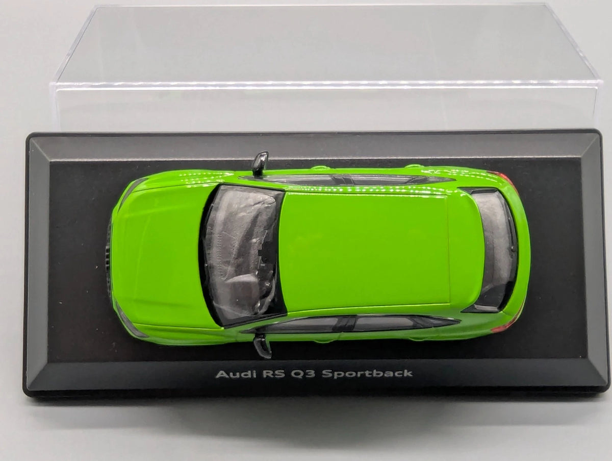 Modellautos 1:43 Minichamps Audi RS Q3 Sportback Kyalami-Grün mit Dealer OVP