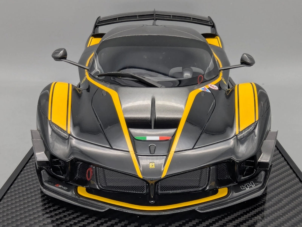 Modellautos 1:12 BBR Ferrari FXX-K EVO Nero Stellato Car #44 Ltd 07/10 OVP