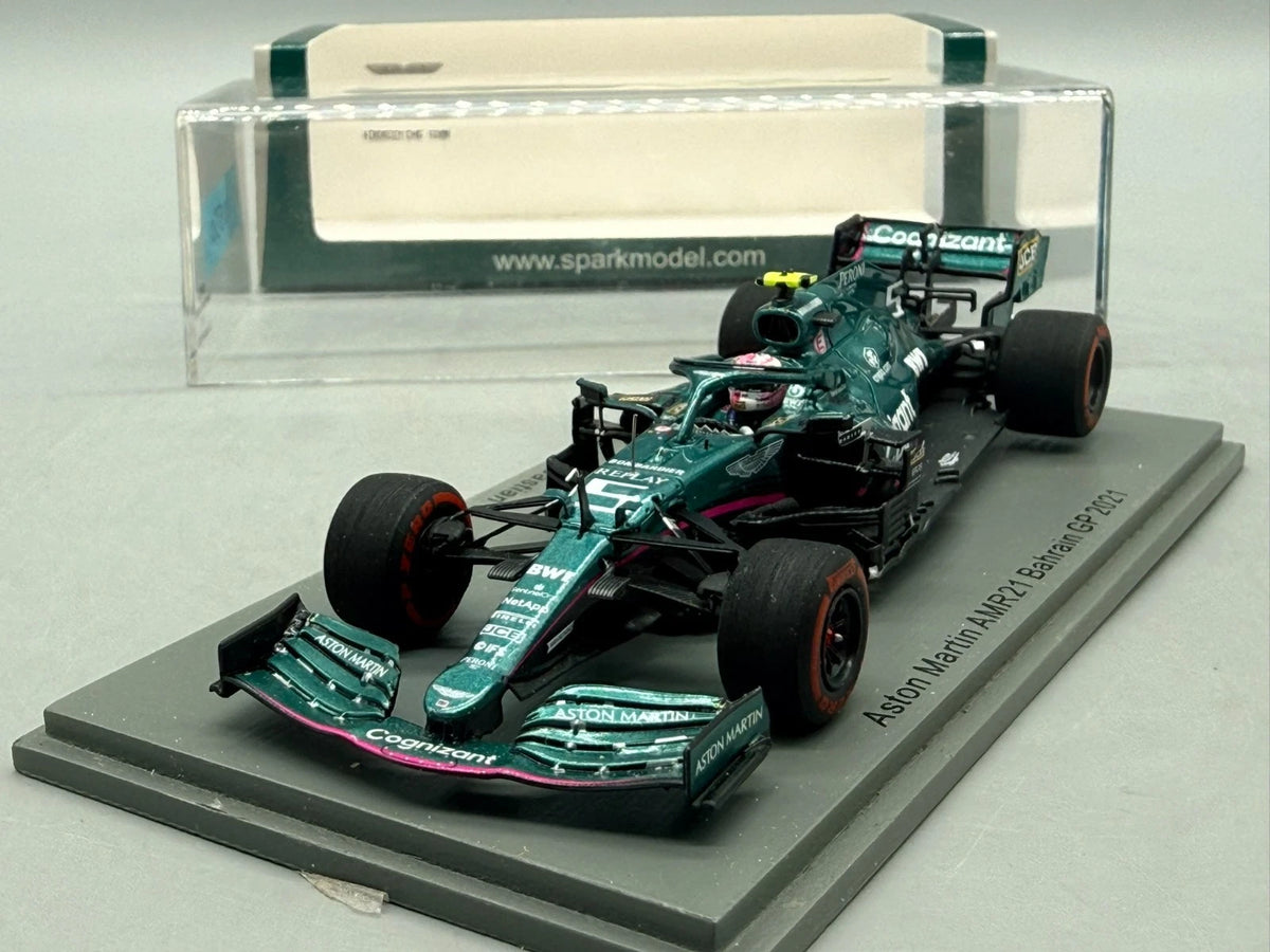 Modellautos 1:43 Spark Aston Martin AMR21 Bahrain GP 2021 + OVP