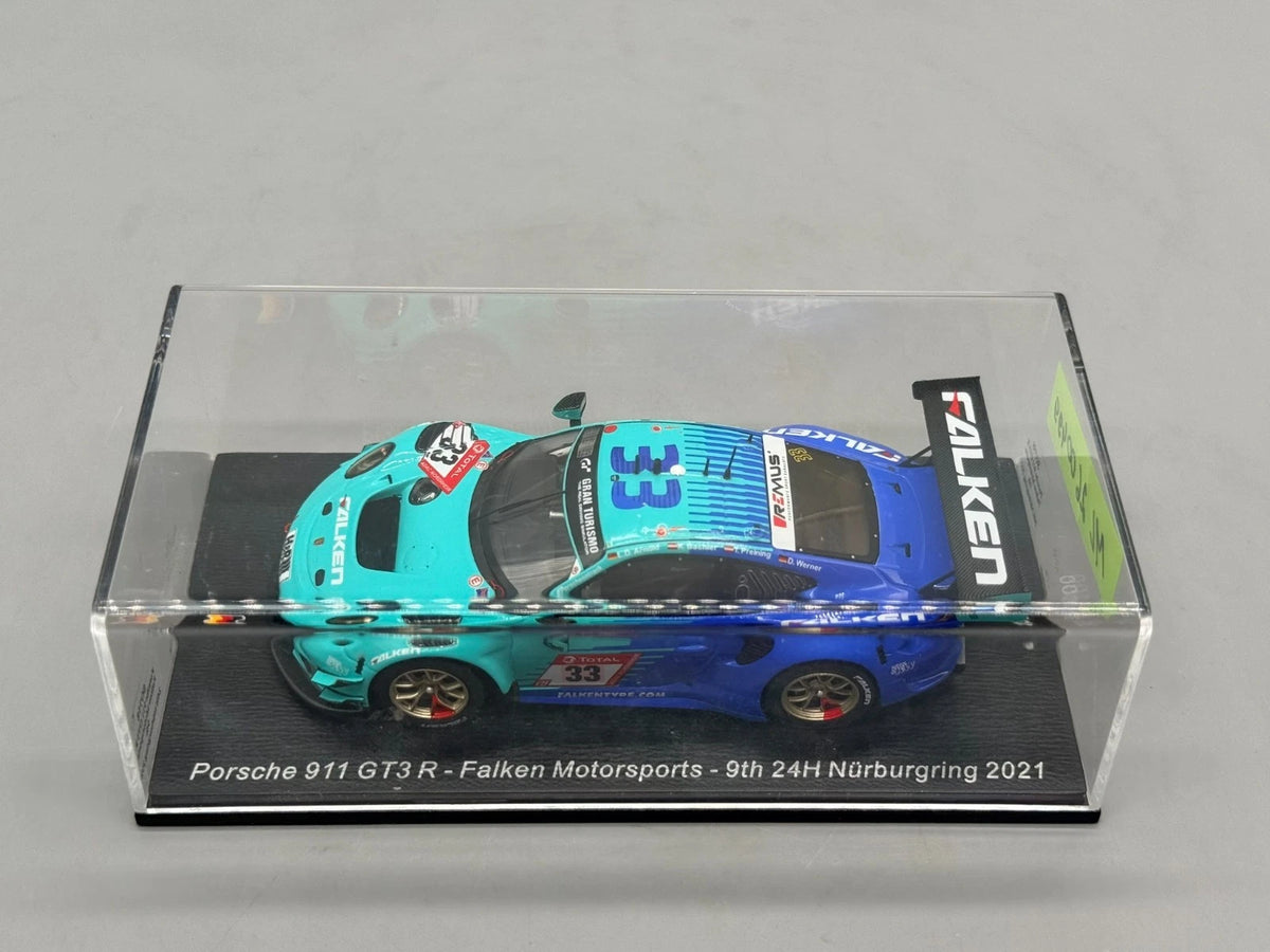 Modellautos 1:43 Spark Porsche 911 GT3 R - Nürburgring 2021 #33 mit OVP