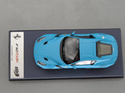 Modellautos 1:43 BBR Concept43 Ferrari F12 TdF Baby Blu Matt Ltd 11/20 mit OVP