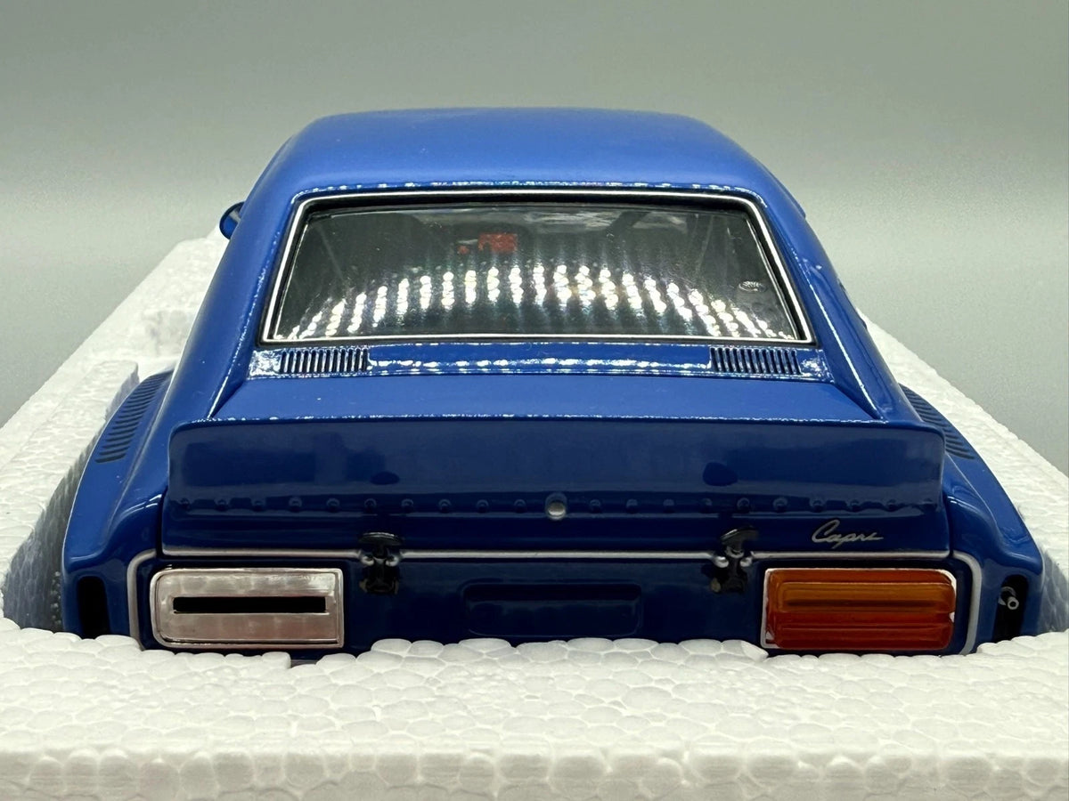 Modellautos 1:18 Minichamps Ford Capri RS 3100 1974 Blau mit OVP