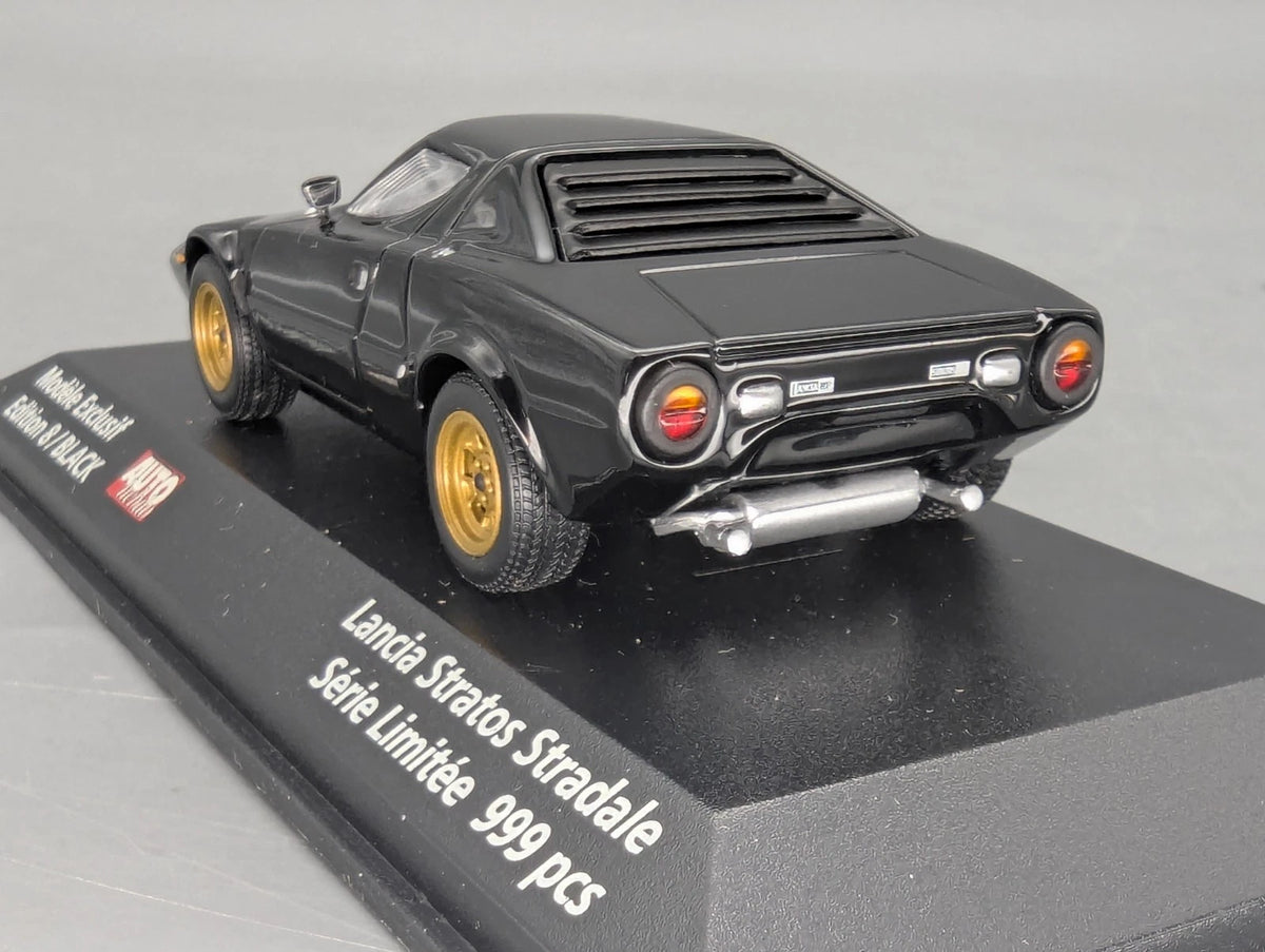 Modellautos 1:43 Minichamps Lancia Stratos AUTOhebdo Edition 8 / Black mit OVP