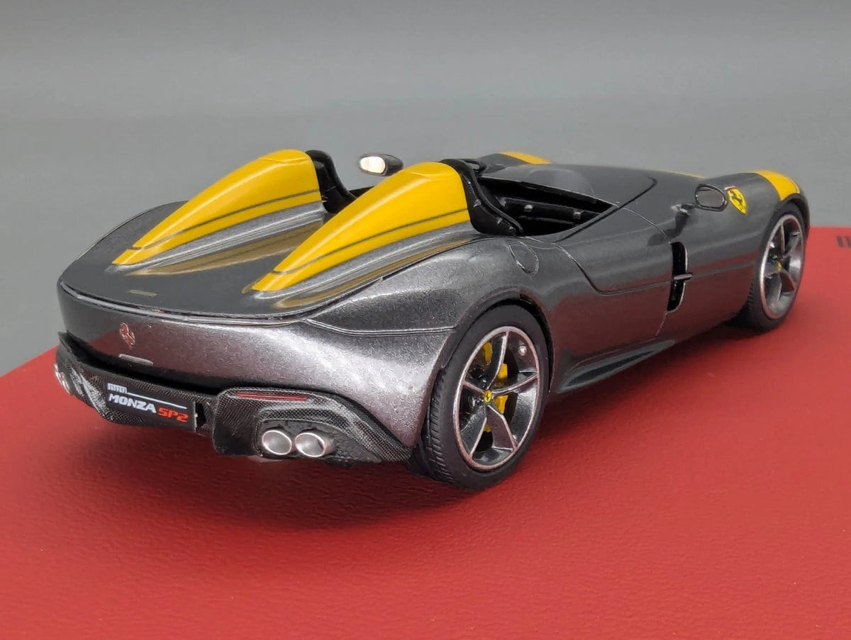 Modellautos 1:43 BBR  Ferrari Monza SP2 Metallic Silver Ltd 01/05 OVP