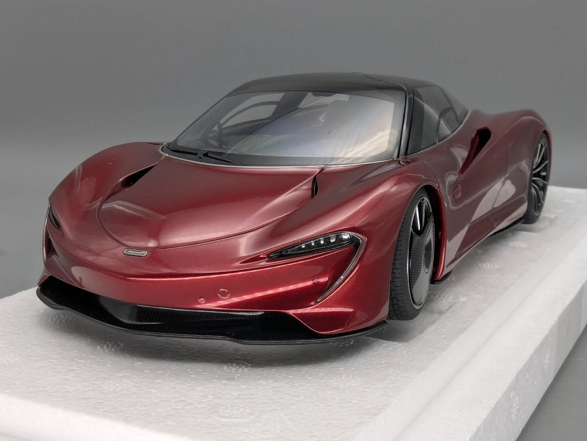 Modellautos 1:18 AUTOart 76087 McLaren Speedtail Volcano Red mit OVP