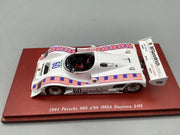 Modellautos 1:43 TrueScale TSM Porsche 966 IMSA Daytona 1991 mit Vitrine