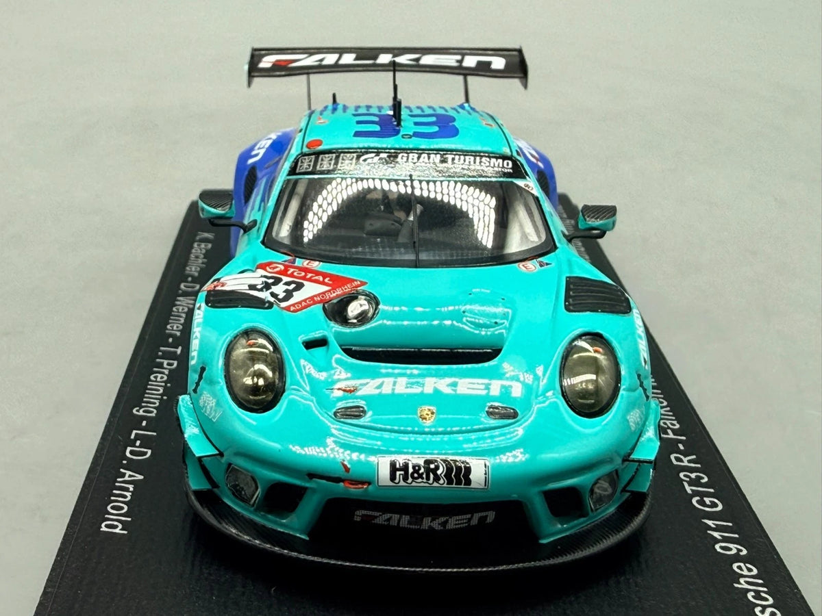 Modellautos 1:43 Spark Porsche 911 GT3 R - Nürburgring 2021 #33 mit OVP