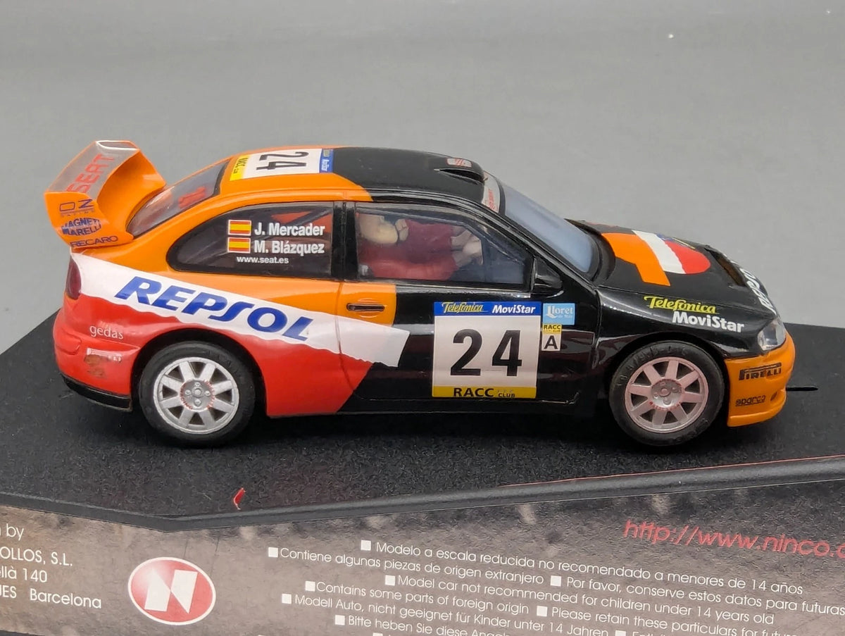 Modellautos Slotcar 1:32 SCX nicht Ninco Seat Cordoba  #24 OVP