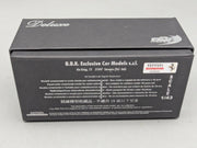 Modellautos 1:43 BBR Deluxe Ferrari FXX-K TRS Silver Stripe Ltd 03/10 OVP