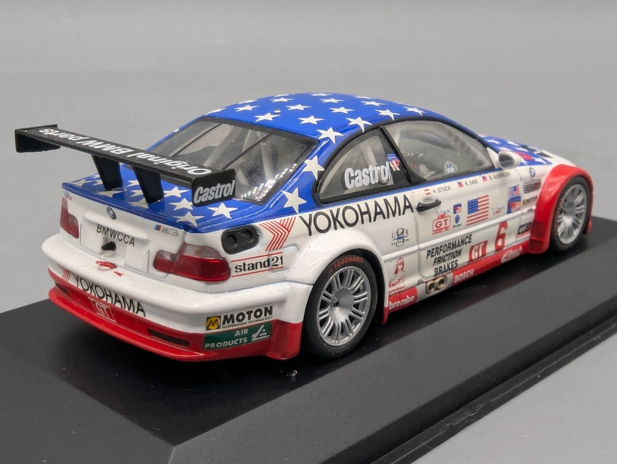 Modellautos  1:43 Minichamps BMW M3 GTR Winner ALMS 2001 #6 Stuck Said E46 OVP