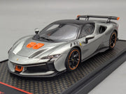 Modellautos 1:43 BBR Concept43 Ferrari SF90 XX Stradale Ltd 21/50 Grigio mit OVP
