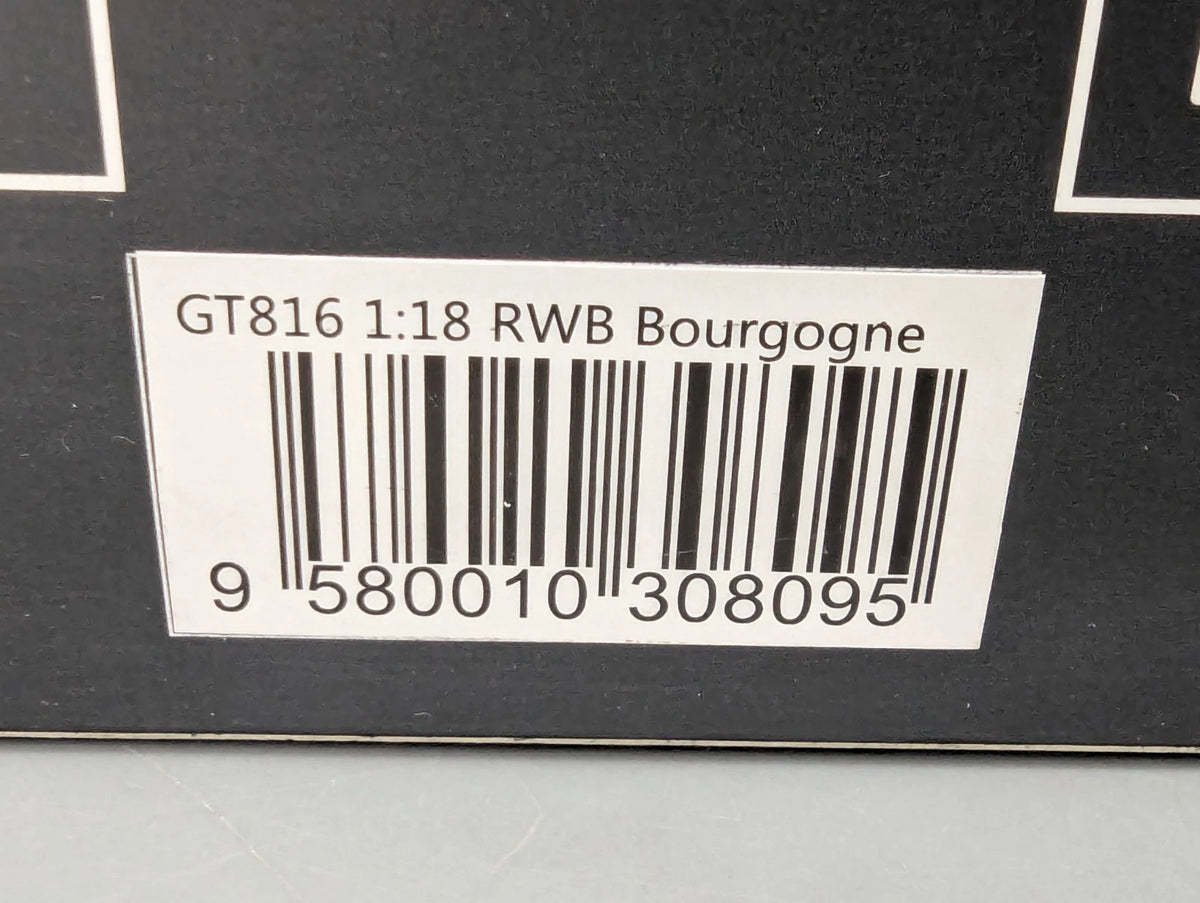 Modellautos 1:18 GT Spirit GT816 Porsche 911 Rauh Welt Bourgogne mit OVP