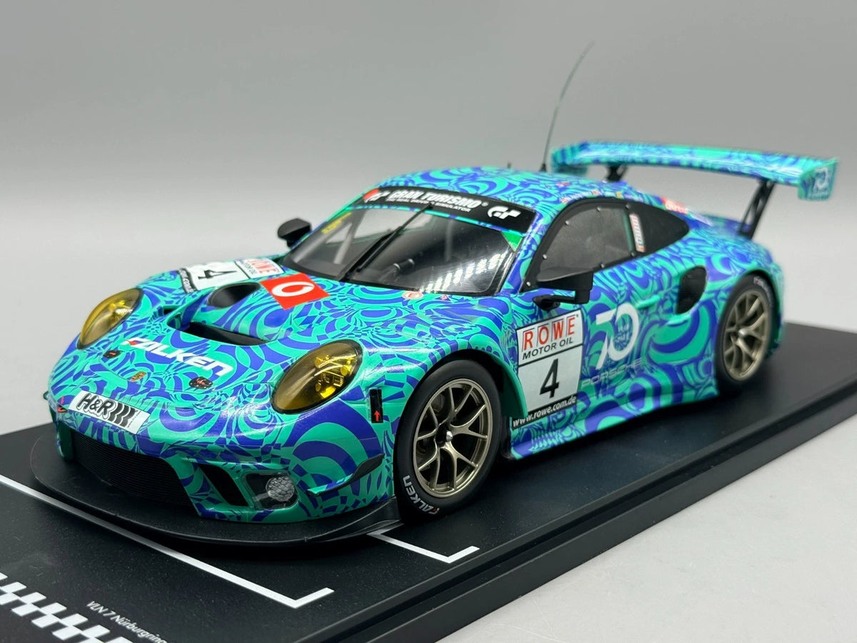 Modellautos 1:18 Ixo Porsche 911 GT3 R #4 VLN 7 Nürburgring 2018 mit OVP