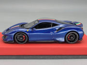 Modellautos 1:43 BBR Concept43 Ferrari 488 Pista RHD Blu TdF Ltd 01/20 OVP