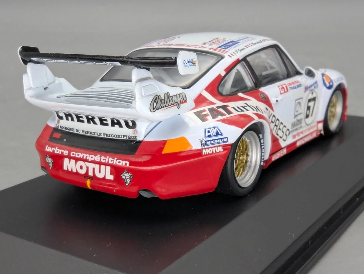 Modellautos 1:43 Minichamps Porsche 911 GT2 EVO 24h Le Mans 1999 #67 mit OVP