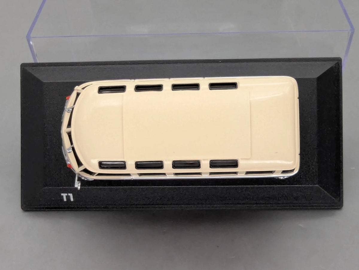 Modellautos 1:43 Minichamps Volkswagen VW Classic Bus T1 Rot Weiß mit Dealer OVP