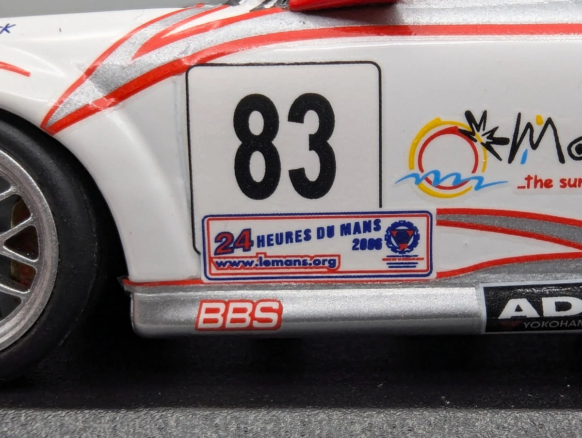 Modellautos 1:43 Minichamps Porsche 911 996 GT3 RSR 2. LeMans GT2 2006 #83 OVP